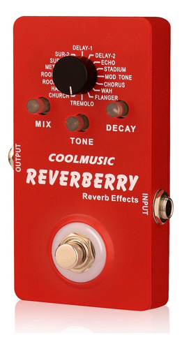 Coolmusic Pedal De Guitarra Multiefectos - Imagen 4