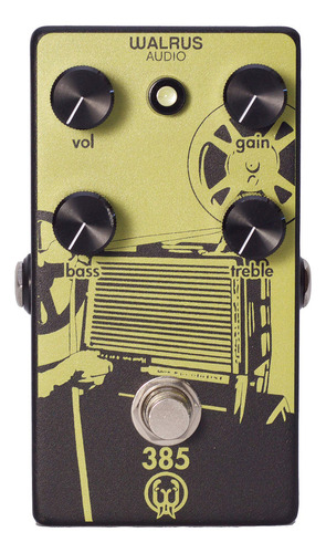 Walrus Audio Pedal De Efectos De Guitarra Overdrive 385 Color Multicolor - Imagen 4