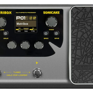 Sonicake Procesador De Efectos Multiusos Con Pedal De Expres