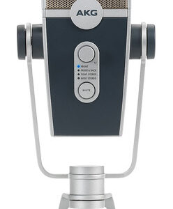 Micrófono Akg Lyra Condensador Estéreo Color Azul/plateado