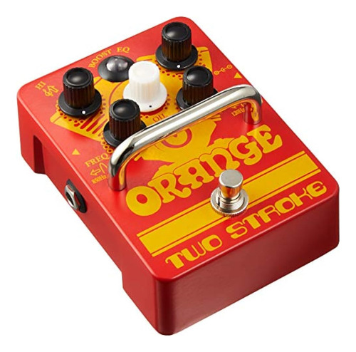 Naranja Dos Stroke Boost Eq Pedal Ecualizador