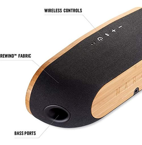 Casa De Marley Bolsa De Riddim Sistema De Audio Portatil Bl - Imagen 3