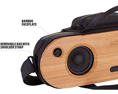 Casa De Marley Bolsa De Riddim Sistema De Audio Portatil Bl - Imagen 6