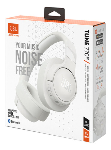 Audífonos Inalámbricos Jbl Jbl Tune Jblt770ncblkam Blanco - Imagen 5