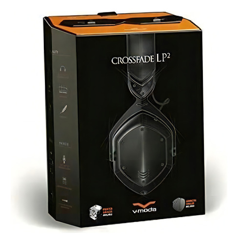 V-moda Crossfade Lp2 Vocal Edición Limitada Audífonos De . Color Negro - Imagen 3
