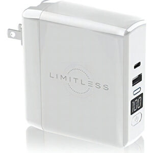 Limitless Powerpro Go| Cargador De Pared 3 En 1 De 10000 Mah