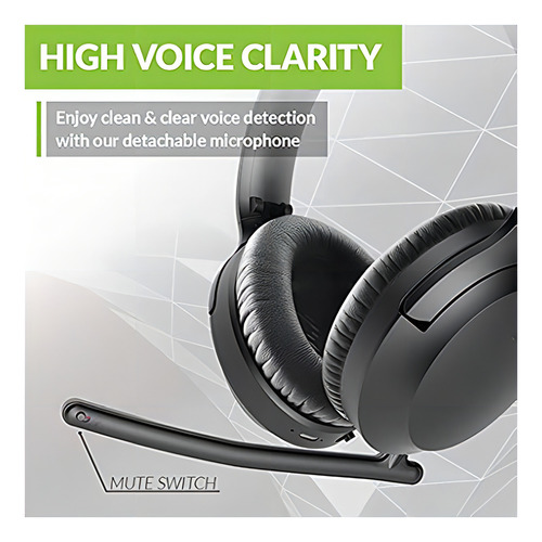 Producto Generico - Avantree Aria 90b - Auriculares Bluetoo. Color Black - Imagen 3