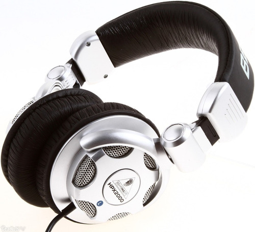 Audífonos Behringer Hpx2000 Plateado Y Negro - Imagen 4
