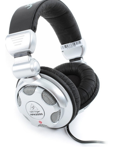 Audífonos Behringer Hpx2000 Plateado Y Negro - Imagen 13