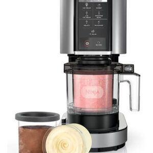 Máquina Para Hacer Helados Batidos Y Sorbetes Ninja Nc301 Color Gris Negro Frecuencia 120 V 60hz 110v