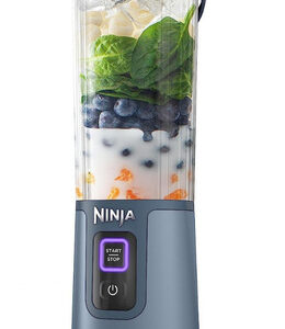 Mini Batidora Inalámbrica Portátil Ninja Shark Bc151nv Usb Recargable Color Gris