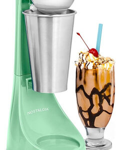 Nostalgia Two-speed Electric Milkshake Maker And Drink Mixer