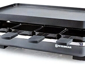 Raclette Swissmar Classic Antracita Para 8 Personas Con Parr