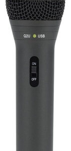 Micrófono Dinámico Samson Con Cable Color Negro