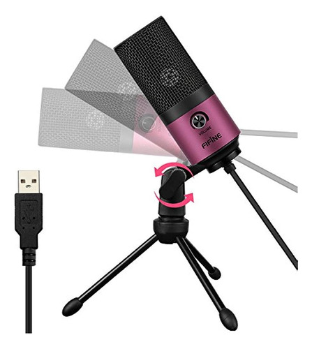 Microfono Usb, Fifine Microfono De Grabacion De Condensador - Imagen 4