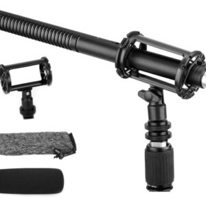 Boya Xlr Micrófono By-bm Super-cardioide Escopeta Condensa. Color Negro