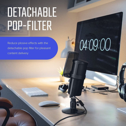 Microfono Usb Mic M3 De 24 Bits/96 Khz Con Patrones Cardioid - Imagen 8