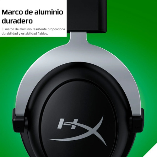 Audífonos Gamer Inalámbricos Hyperx Cloudx Hsc2-cg Negro - Imagen 8