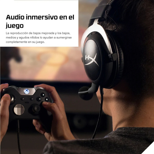 Audífonos Gamer Inalámbricos Hyperx Cloudx Hsc2-cg Negro - Imagen 11