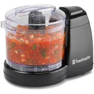 Toastmaster Tm-61mc - Mini Picadora De Alimentos De Un Solo. Color Negro