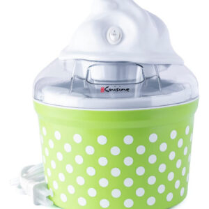 Euro Cuisine Máquina Para Hacer Helados, Sorbetes Y Yogur . Color Verde