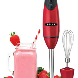 Licuadora De Inmersión Manual Bella Con Accesorio Para Batir