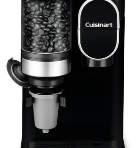 Cafetera Individual Con Molinillo Incorporado Cuisinart Dgb2 Color Negro