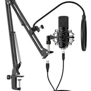 Amcrest Microfono Usb Para Grabaciones De Voz, Podcasts, Jue