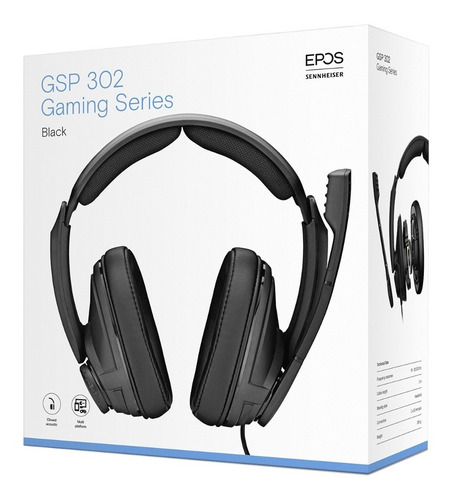 Auricular Epos/sennheiser Gsp 302 Con Micrófono Color Negro - Imagen 9