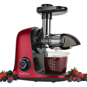 West Bend Juicer Cold Press Masticating Extractor Machine Cu