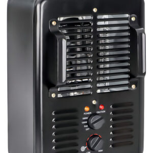 Beyond Heat Calentador De Espacio Milkhouse (negro)