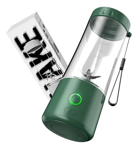 Hotsch - Licuadora Portátil Recargable Por Usb, Licuadora . Color 13.5oz Verde