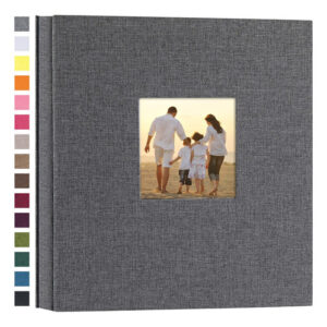 Álbum De Fotos Maxicap. 1000 Fotos 10x15cm Tapa Dura Lino Gr