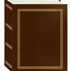 Pioneer Álbum De Fotos A4-100 Marrón, 100 Bolsillos, 10 X