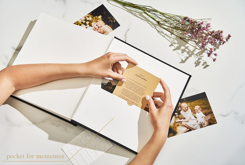 Álbum De Recortes Prémium Para Fotos De Familiares Amigos - Imagen 5