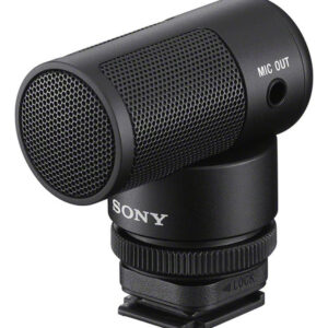 Vlogger - Micrófono De Escopeta Ecm-g1, Auxiliar Color Negro