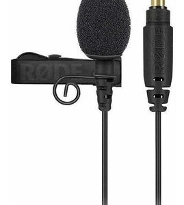 Micrófono Rode Lavalier Condensador Omnidireccional Color Negro