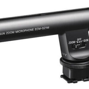 Micrófono Tipo Escopeta Sony Ecm-gz1m Con Zoom Y Zapata Multi-intel