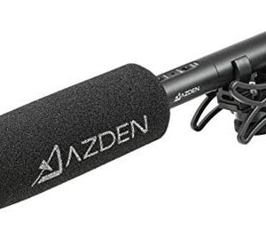 Azden Sgm-250 Micrófono De Escopeta De Doble Potencia Prof. Color Negro