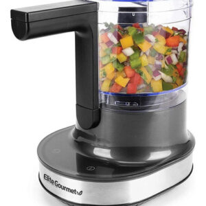 Procesador De Alimentos Elite Hoverchop 4 Tazas Cocina Facil Negro