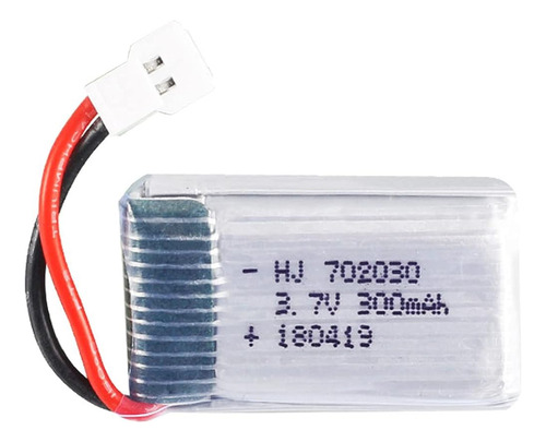 2 Piezas 3.7v 300mah 20c 702030 Batería Lipo Recargable Con - Imagen 3