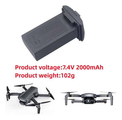 Batería Fytoo 1pcs 7.4v 2000mah Para Hs360s Quadcopter Aéreo - Imagen 3