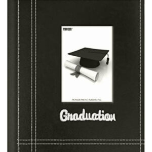 Pioneer Photo Albums 36-pocket Sewn Leatherette Embroidered