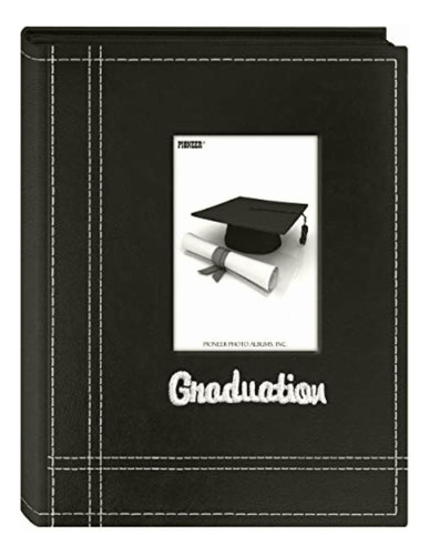 Pioneer Photo Albums 36-pocket Sewn Leatherette Embroidered