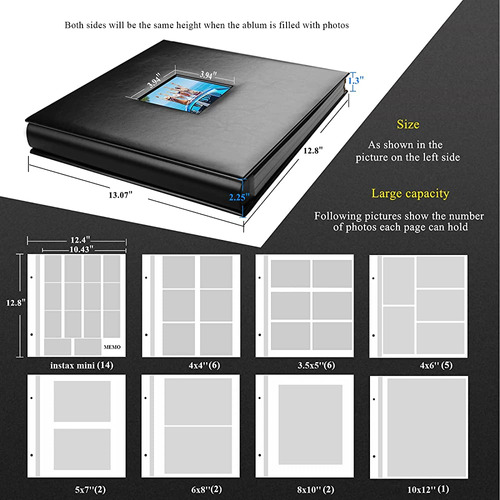 Album De Fotos Nescl 888888089 Color Black - Imagen 4