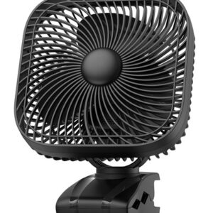 Ventilador Portátil Recargable Con Luz, Ventilador De Clip