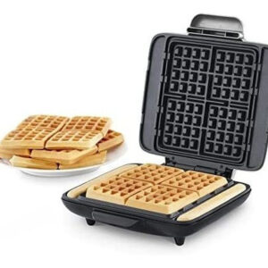 Maquina Para Hacer Waffles Dash/plateado