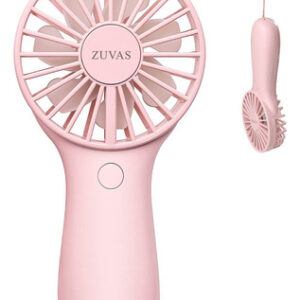 Zuvas Mini Ventilador De Mano De Mah, Funciona Con Pilas