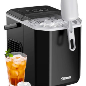 Encimera De La Maquina De Hielo Silonn, Maquina De Hielo Por