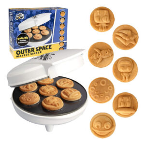 Máquina Para Hacer Gofres Del Espacio Exterior: Haga 7 Gofre